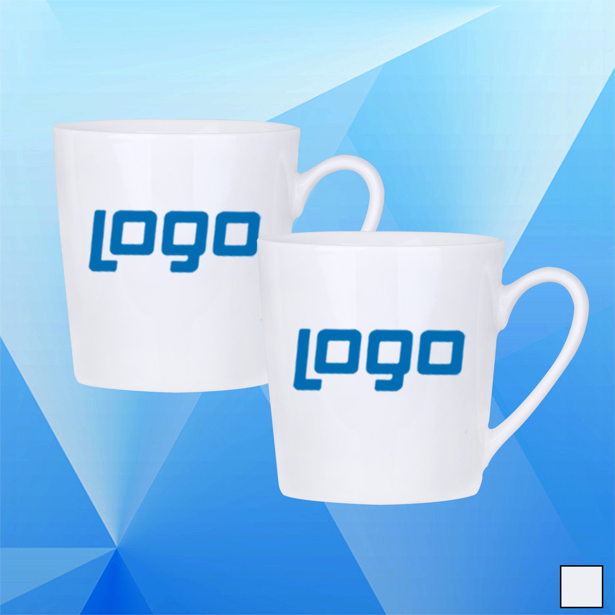 The Large 20oz White Latte Ceramic Mug - High Qty Price Incentive